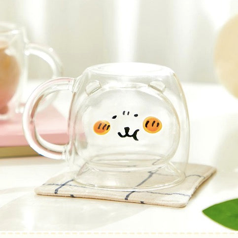 [韓國限定] JOKE BEAR 白熊 冷熱飲玻璃杯