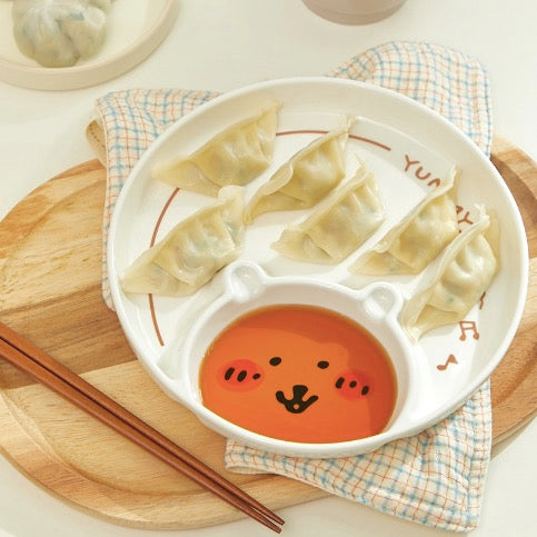 [韓國限定] JOKE BEAR 白熊 圓碟 餃子碟