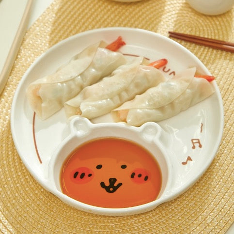 [韓國限定] JOKE BEAR 白熊 圓碟 餃子碟