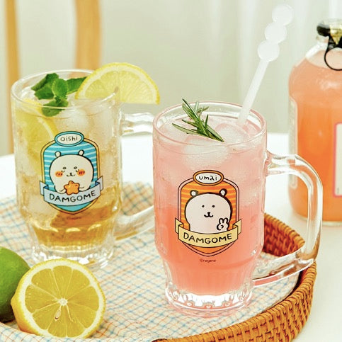 [韓國限定] JOKE BEAR 白熊 自嘲熊 玻璃杯 啤酒杯套裝