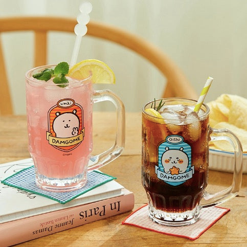 [韓國限定] JOKE BEAR 白熊 自嘲熊 玻璃杯 啤酒杯套裝