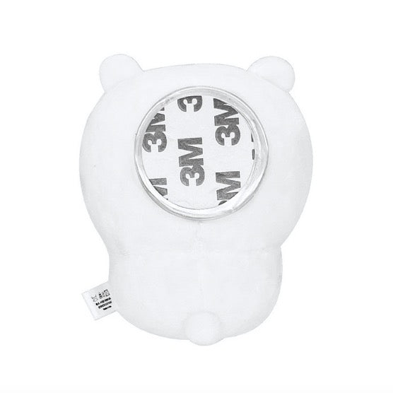 [韓國限定] JOKE BEAR 白熊 公仔手機支架｜抱膝款