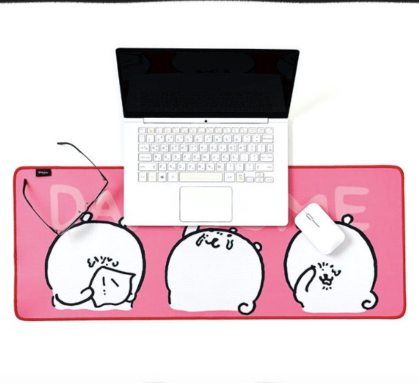 [韓國限定] JOKE BEAR 白熊 Desk Mat 桌墊 長滑鼠墊｜2款