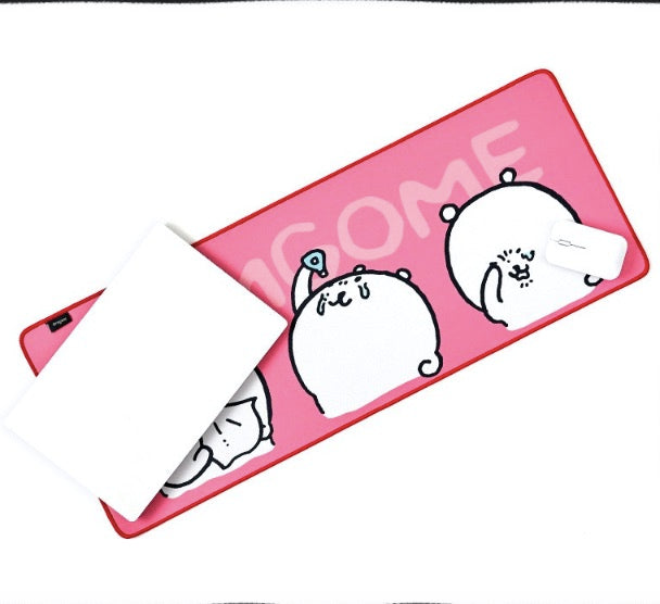 [韓國限定] JOKE BEAR 白熊 Desk Mat 桌墊 長滑鼠墊｜2款