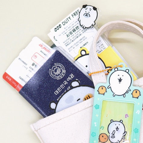 [韓國限定]Joke Bear 白熊 Passport Case 護照套