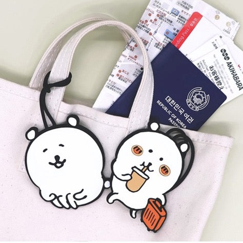 [韓國限定] JOKE BEAR 白熊 Luggage Tag 行李牌｜2款