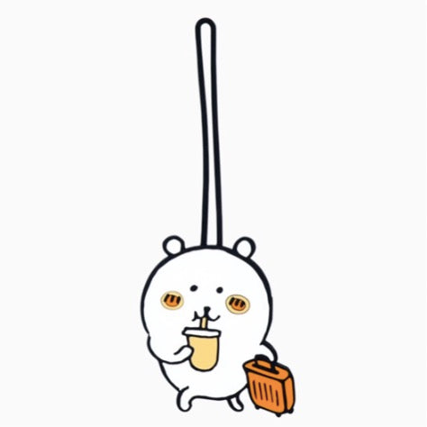 [韓國限定] JOKE BEAR 白熊 Luggage Tag 行李牌｜2款