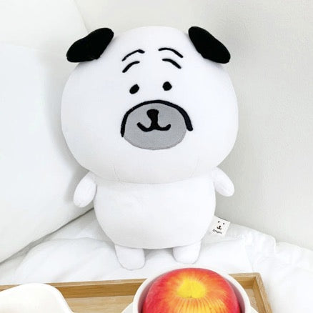 [韓國限定] JOKE BEAR 白熊 八哥公仔 M 30cm