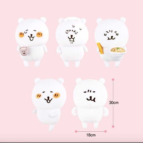 [韓國限定] JOKE BEAR 白熊 公仔 M 30cm