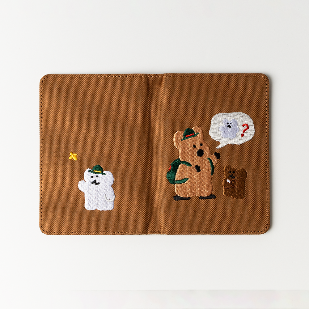 DINOTAENG Quokka & BOBO Passport Case 護照套
