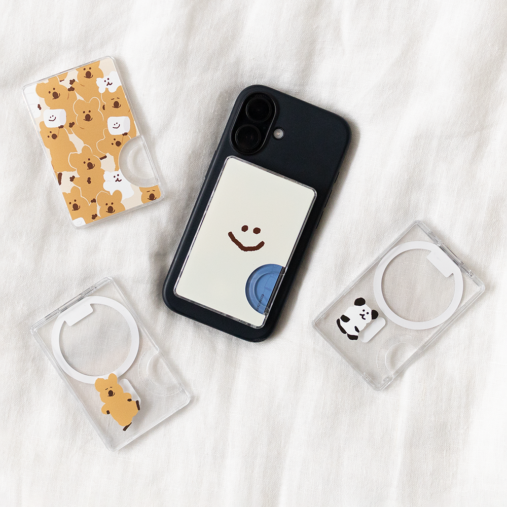 DINOTAENG Magsafe Card Wallet 4款