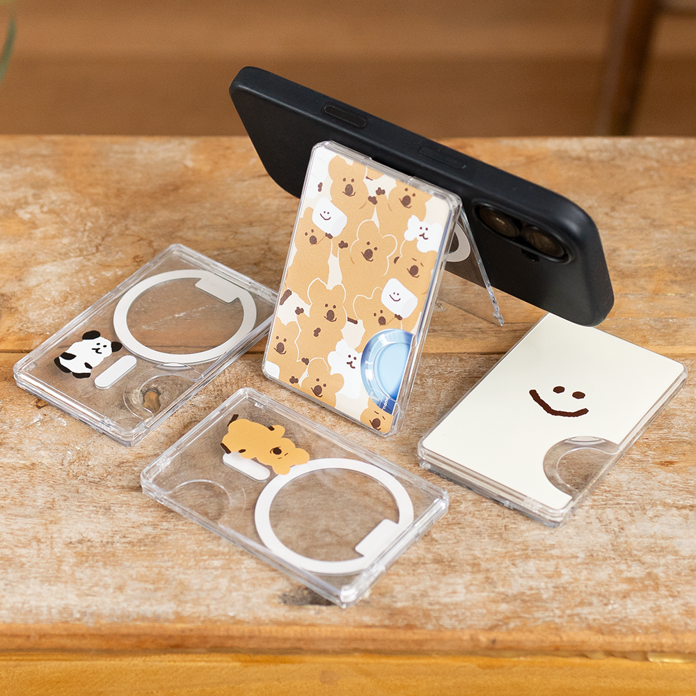 DINOTAENG Magsafe Card Wallet 4款