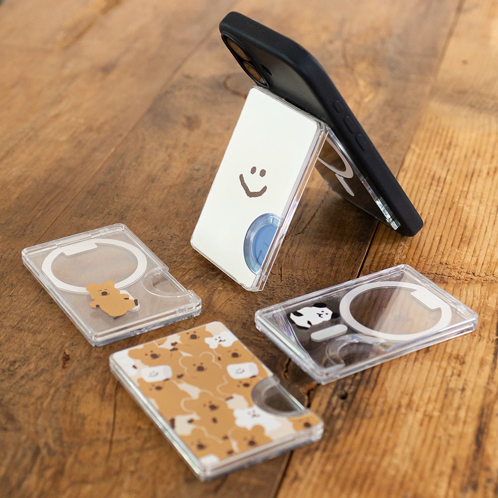 DINOTAENG Magsafe Card Wallet 4款