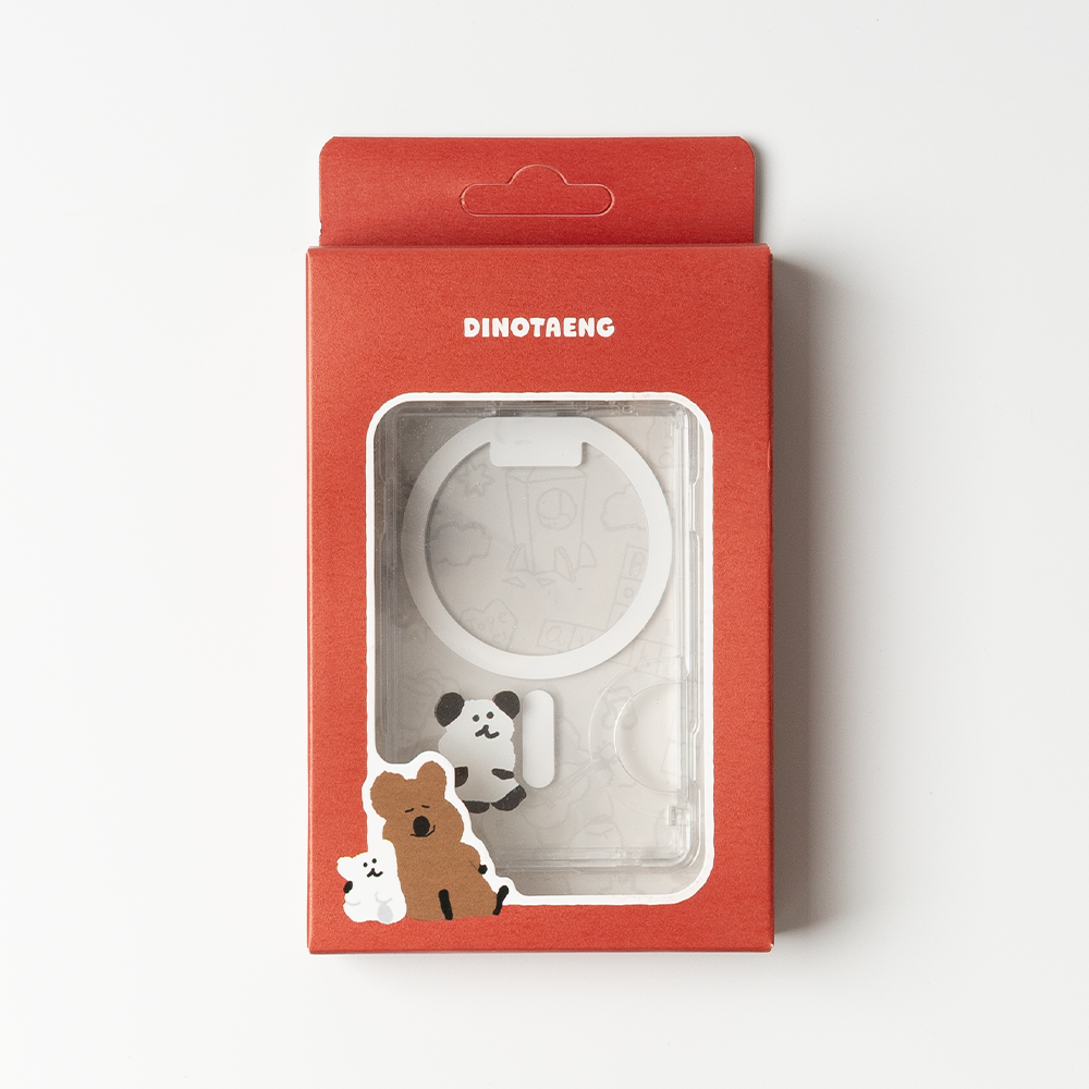 DINOTAENG Magsafe Card Wallet 4款