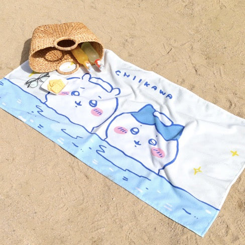 [韓國限定] CHIIKAWA 吉伊卡哇 大浴巾 沙灘毛巾