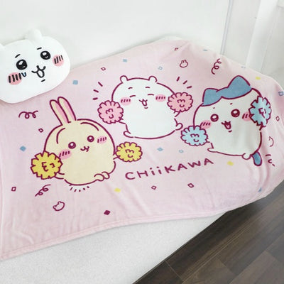 [韓國限定] CHIIKAWA 吉伊卡哇 毛毯 CHEER UP 140x100cm