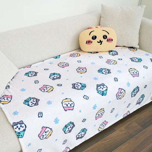 [韓國限定] CHIIKAWA 吉伊卡哇 毛毯 雪地 140x100cm