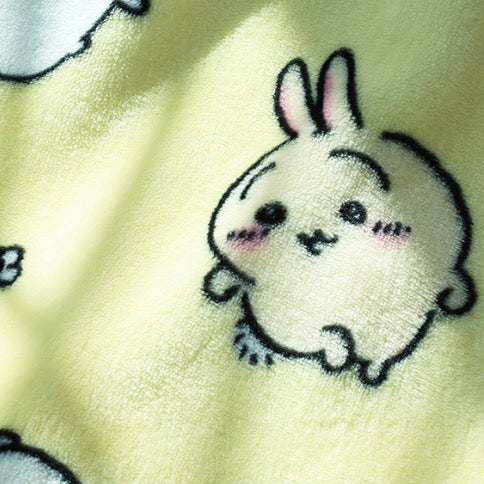 [韓國限定] CHIIKAWA 吉伊卡哇 毛毯 140x100cm 黃色