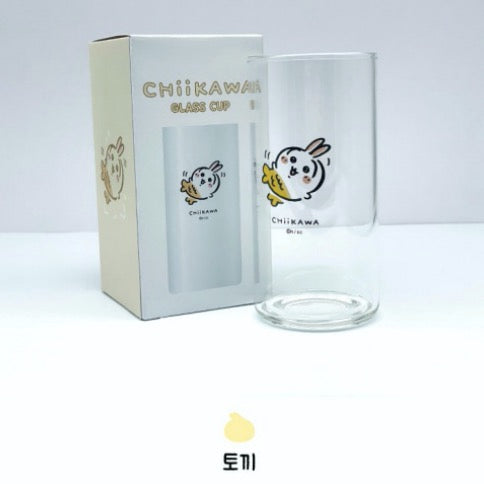 [韓國限定] CHIIKAWA 吉伊卡哇 玻璃杯 人魚CHII/小八/兔兔