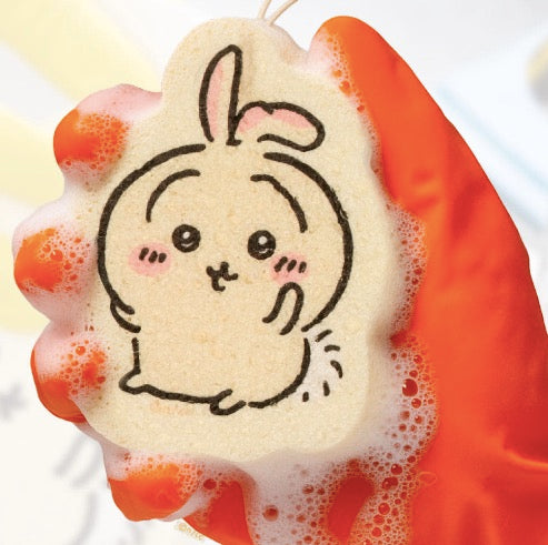 [韓國限定] CHIIKAWA 吉伊卡哇 廚房洗碗海綿 3件裝