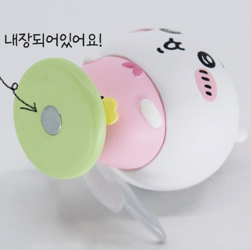 [韓國限定] CHIIKAWA 吉伊卡哇 桌上電子時鐘 PINK