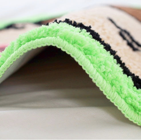 [韓國限定] CHIIKAWA 吉伊卡哇 地毯 地氈 5款｜CHII/小八/兔兔/飛鼠/栗子饅頭