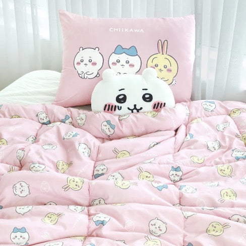 [韓國限定] CHIIKAWA 吉伊卡哇 單人防敏四季被 防敏枕套