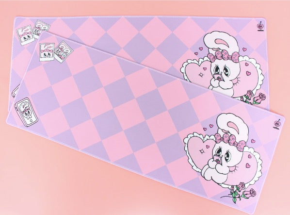 ESTHER BUNNY Desk Mat 桌墊 長滑鼠墊