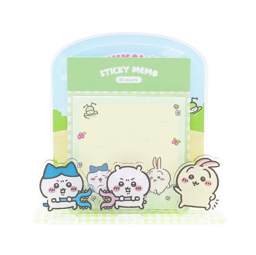 [韓國限定] CHIIKAWA 吉伊卡哇 亞加力立牌連便條紙Memo