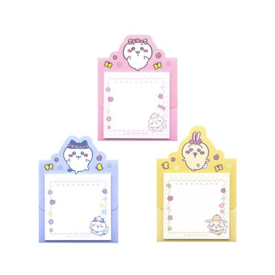 [韓國限定] CHIIKAWA 吉伊卡哇 座枱黏貼便條紙Memo｜CHII/小八/兔兔