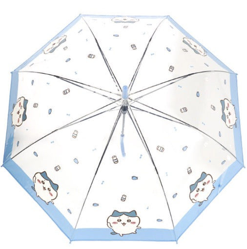 [韓國限定] CHIIKAWA 吉伊卡哇 透明雨傘 直遮｜CHII/小八/兔兔