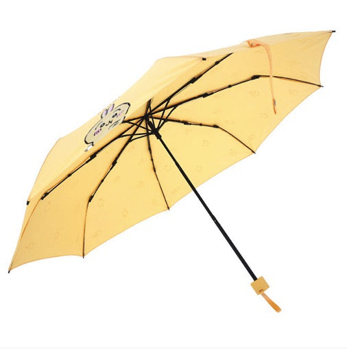 [韓國限定] CHIIKAWA 吉伊卡哇 雨傘 縮骨遮｜笑臉CHII/小八/兔兔