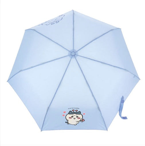 [韓國限定] CHIIKAWA 吉伊卡哇 自動雨傘 縮骨遮｜心心CHII/小八/兔兔