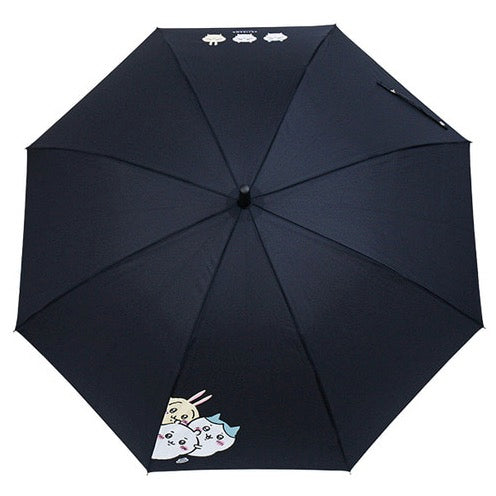 [韓國限定] CHIIKAWA 吉伊卡哇 長雨傘 直遮｜黑色