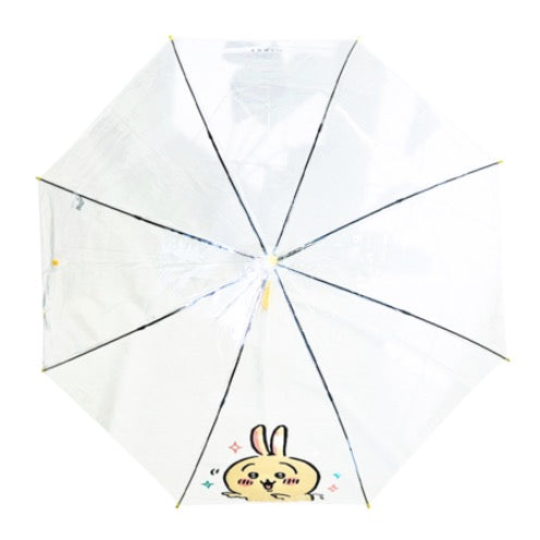 [韓國限定] CHIIKAWA 吉伊卡哇 透明雨傘 直遮｜大頭CHII/小八/兔兔