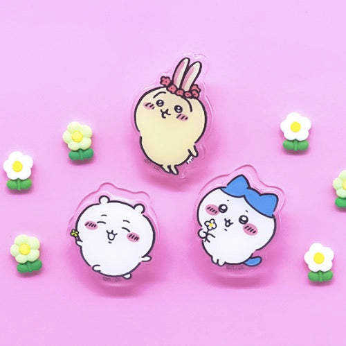 [韓國限定] CHIIKAWA 吉伊卡哇 亞加力磁石夾｜CHII/小八/兔兔