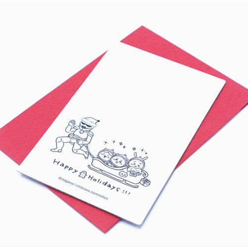 [韓國限定] CHIIKAWA 吉伊卡哇 變幻小卡 Holiday 一套3張連封套