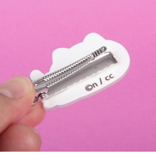 現貨[韓國限定] CHIIKAWA Hair Clip 吉伊卡哇 髮夾 趴地款