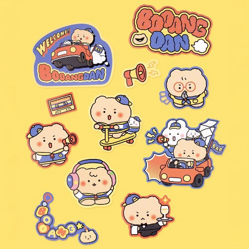 YURANG 망그러진곰 BOOANG DAN DECO STICKER