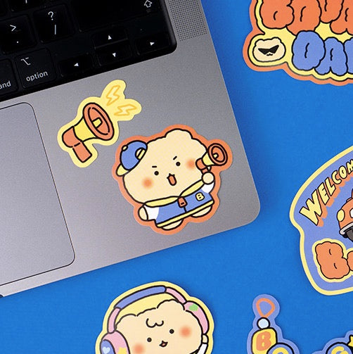 YURANG 망그러진곰 BOOANG DAN DECO STICKER