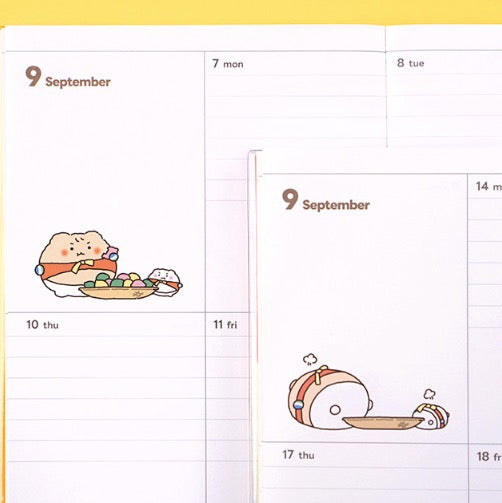 YURANG 망그러진곰 BOOANG DAN DIARY 2026 手帳