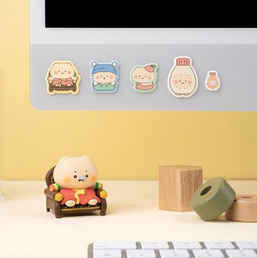 YURANG 망그러진곰 TODDLER MANGOMEE BB系列 抓周Figure連屏風