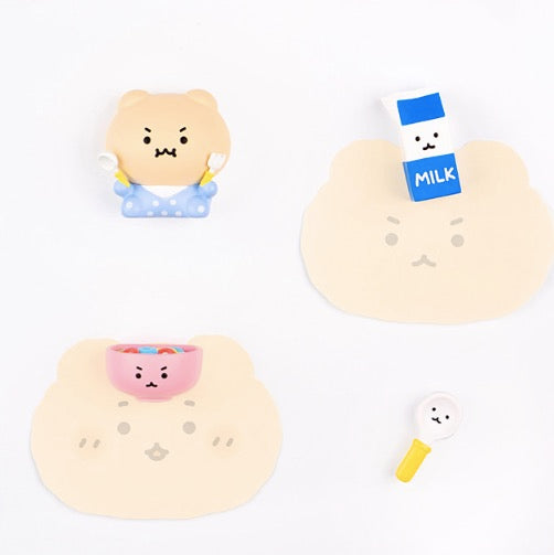 YURANG 망그러진곰 MANGOMEE 立體磁石貼