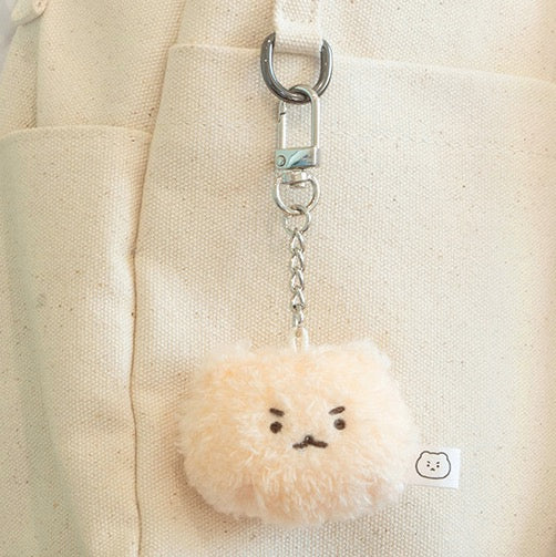 YURANG 망그러진곰 MANGOMEE Mini Face Keyring