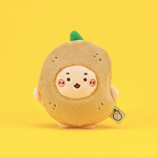 YURANG 망그러진곰 MANGOMEE 馬鈴薯 公仔鎖匙扣 臉紅