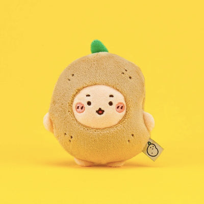 YURANG 망그러진곰 MANGOMEE 馬鈴薯 公仔鎖匙扣 臉紅