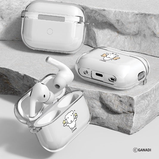 GANADI 12星座 AirPods透明保護殼連扣環