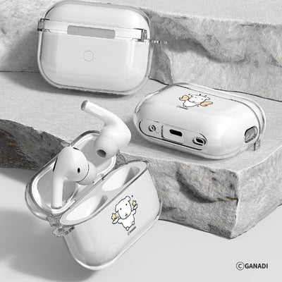 GANADI 12星座 AirPods透明保護殼連扣環