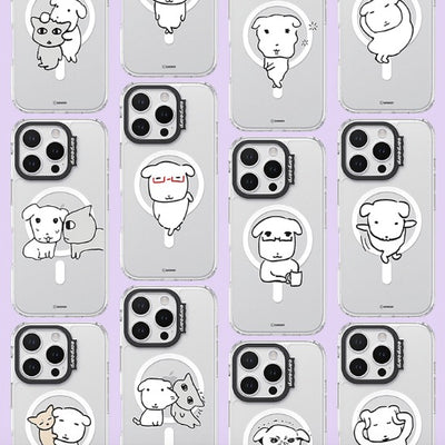 GANADI CRYSTAL CLEAR MAGSAFE CASE 磁吸手機殼 16款 IPHONE/SAMSUNG