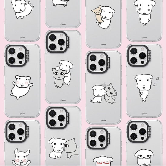 GANADI CRYSTAL CLEAR CASE 手機殼 16款 IPHONE/SAMSUNG